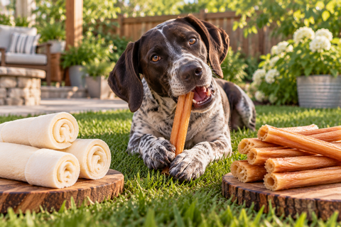 Beef Cheek Rolls vs. Collagen Sticks: Which Natural Chew Fits Your Dog?