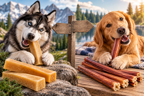 Yak Chews vs. Bully Sticks: Which Long-Lasting Dog Chew Should You Choose?