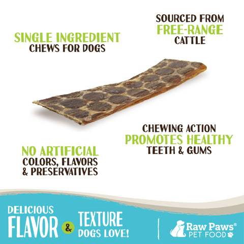 Beef Esophagus Strips for Dogs, 40-ct