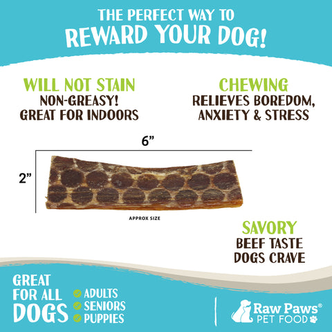 Beef Esophagus Strips for Dogs, 40-ct