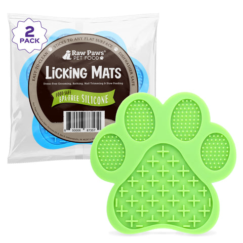 Licking Mats, 2-ct - Calming Lick Mat for Dogs & Cats - Easy Clean