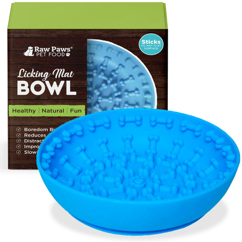 Licking Mat Bowl for Dogs with Suction - Grooming Distraction