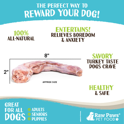 Turkey Necks for Dogs, 5-lb
