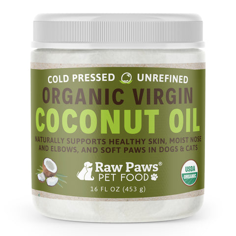 Organic Virgin Coconut Oil for Dogs & Cats