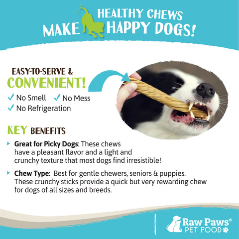 Beef Tripe Twists for Dogs, 5-inch - 5-ct