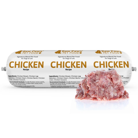 Signature Blend Pet Food for Dogs & Cats - Chicken Recipe, 3-lb