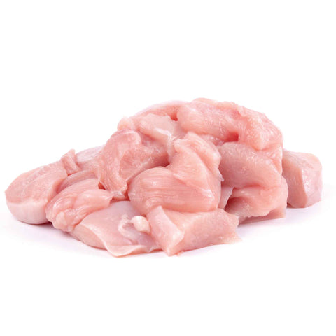 Turkey Breast Chunks for Dogs & Cats, 2 lb