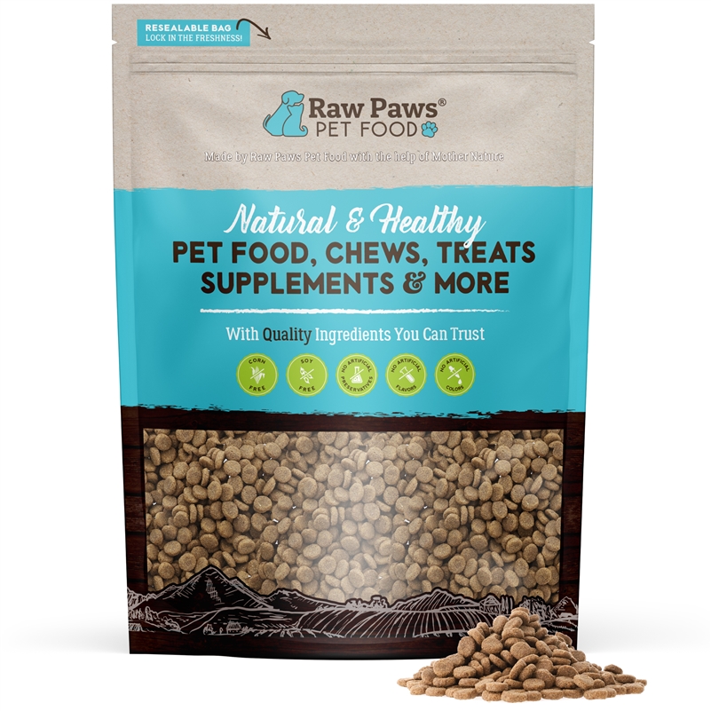 Raw Paws Organic Chicken Grain-free Nutrient Rich Kibble For Dogs, 8 Lbs