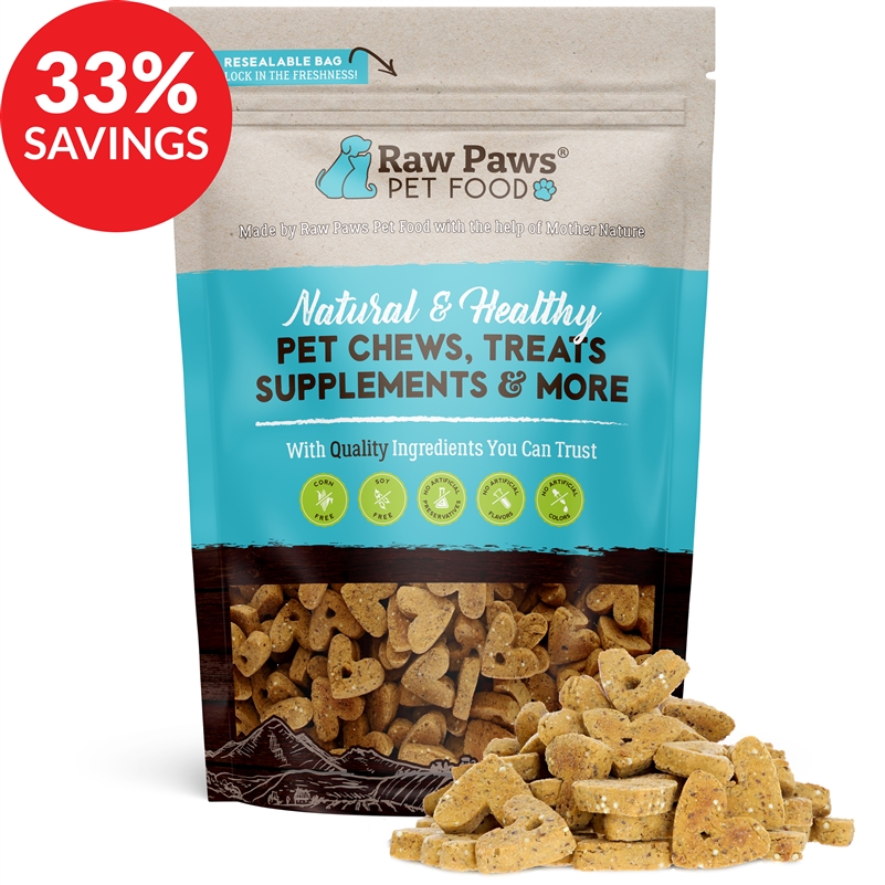 Raw Paws Gourmet Bacon & Cheddar Cheese Biscuits For Dogs (bundle Deal)