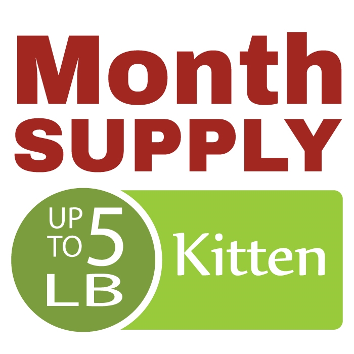 Month Supply - Up To 5 Lb Kitten