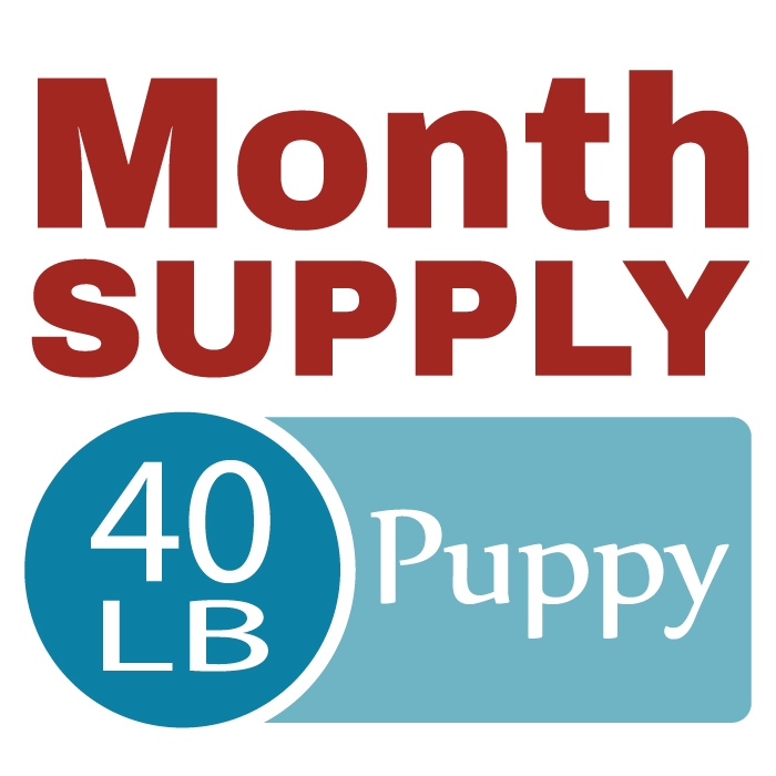 Month Supply - 40 Lb Puppy