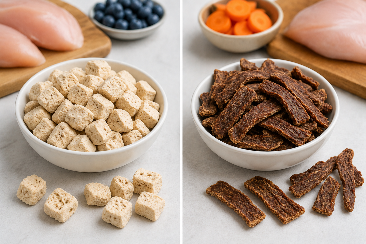 Freeze-Dried vs. Dehydrated Treats: What's the Difference?