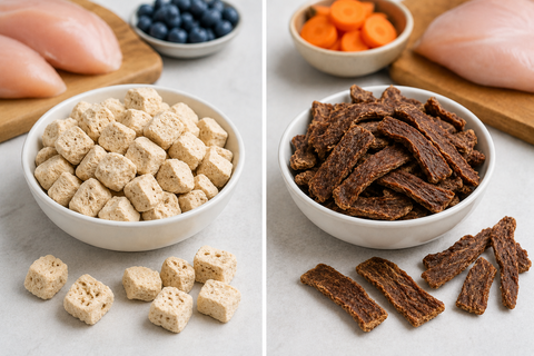 Freeze-Dried vs. Dehydrated Treats: What's the Difference?