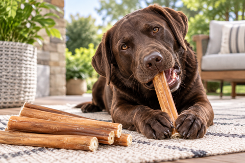 Bully Sticks for Power Chewers: Does Thickness Really Matter?