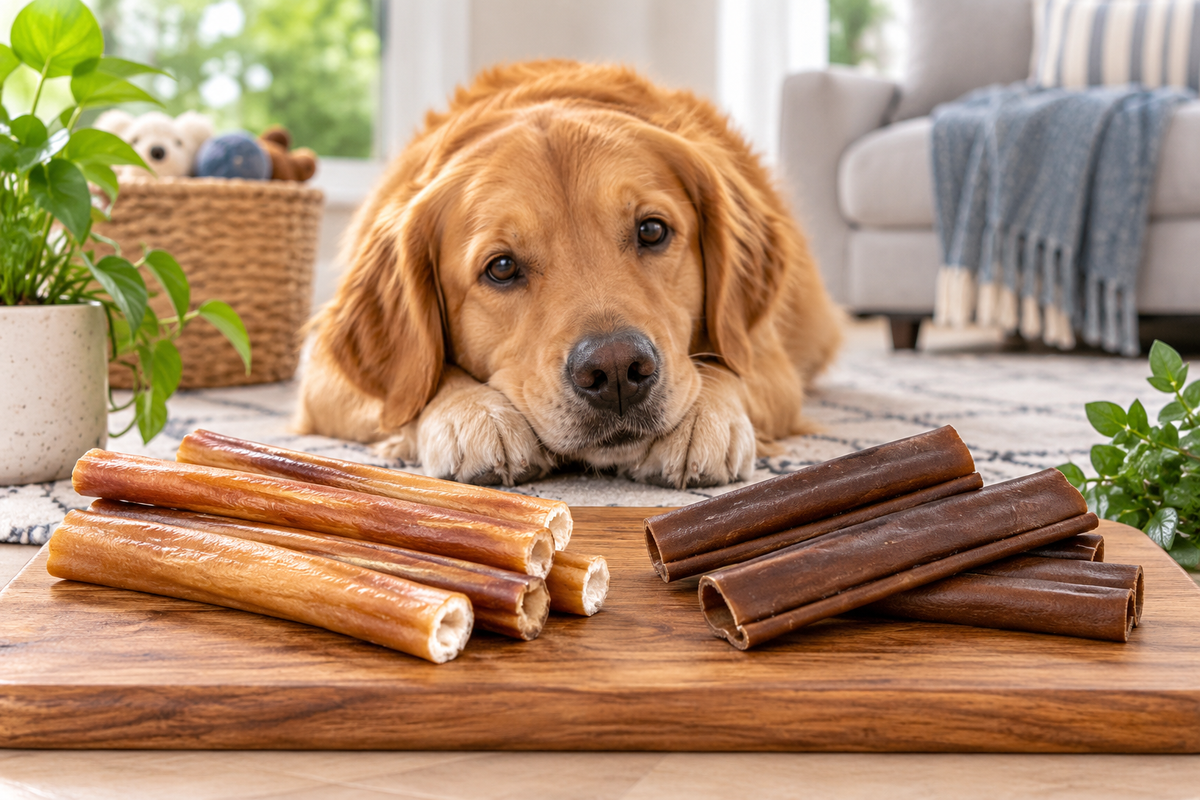 Bully Sticks vs. Collagen Sticks: Which Chew Is Right for Your Dog?
