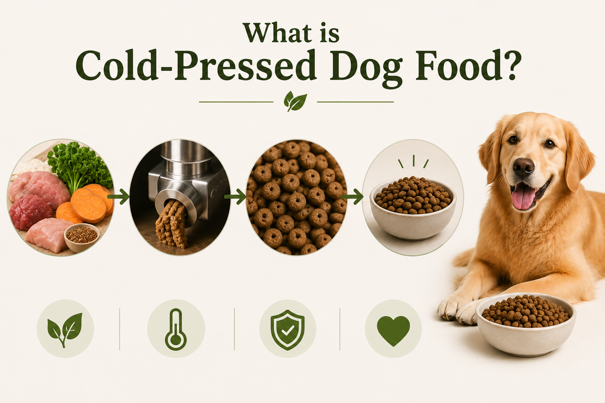 What is Cold-Pressed Dog Food?
