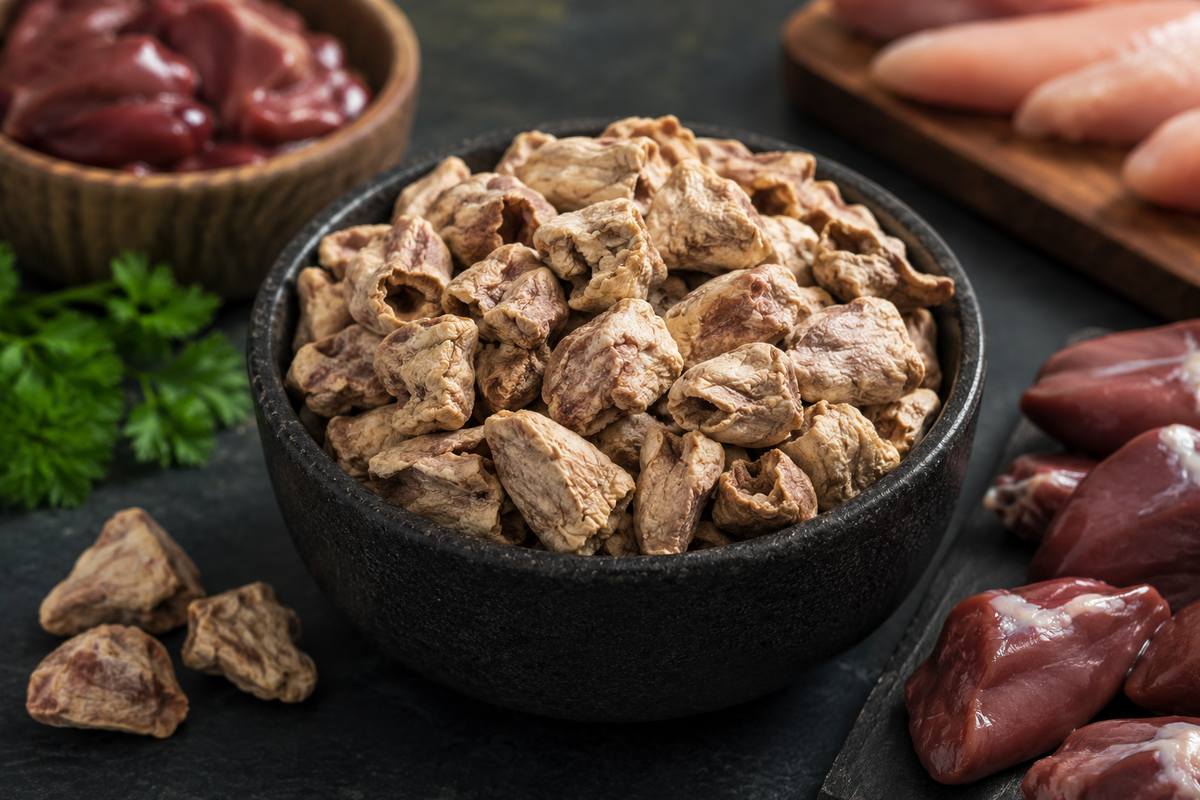 Why Freeze-Dried Chicken Hearts Deliver More Than Muscle Meat