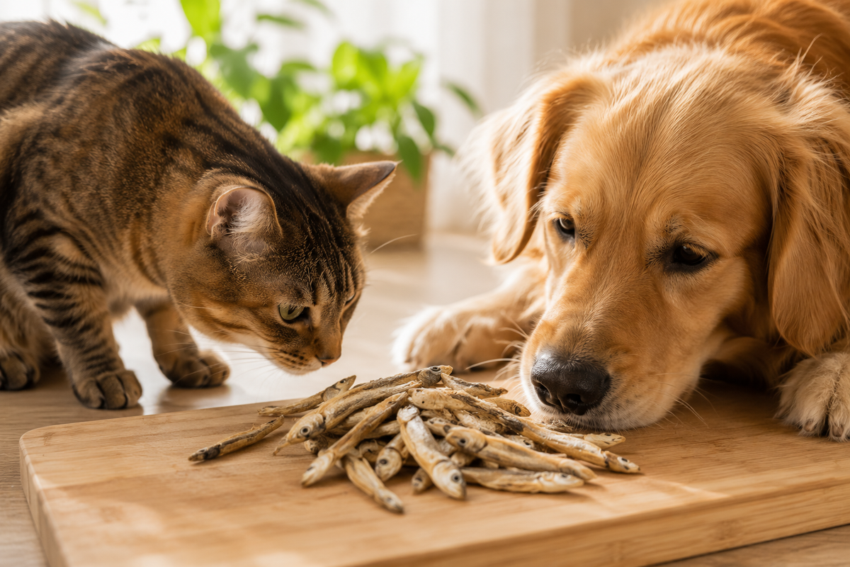 Why Freeze-Dried Minnows Are One of the Best Treats for Dogs & Cats