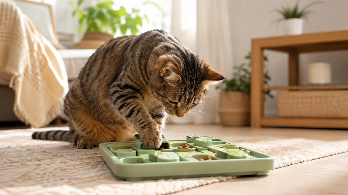 Food Enrichment for Cats: How to Turn Treats Into an Activity