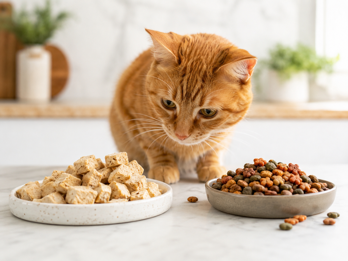 Freeze-Dried vs. Traditional Cat Treats: What's the Difference?