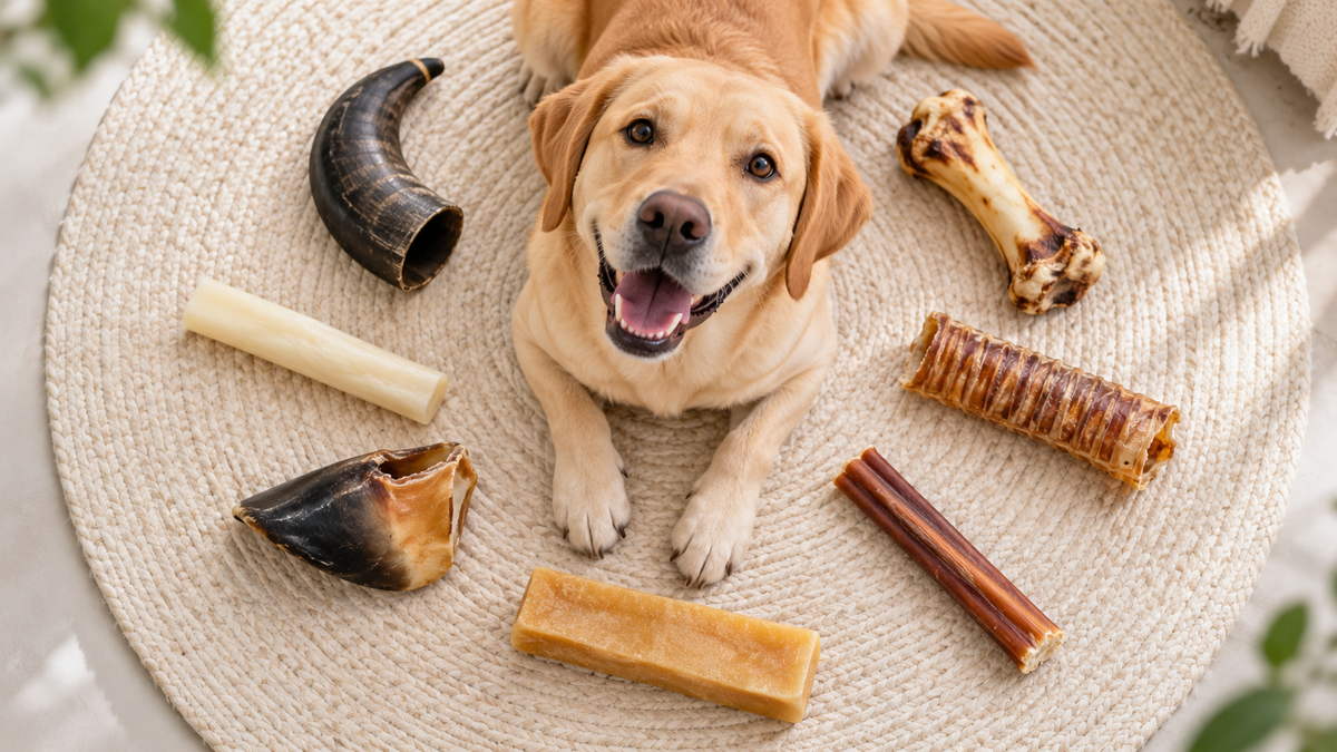 How to Build a Natural Dog Chew Rotation: 7 Chews to Keep Things Interesting