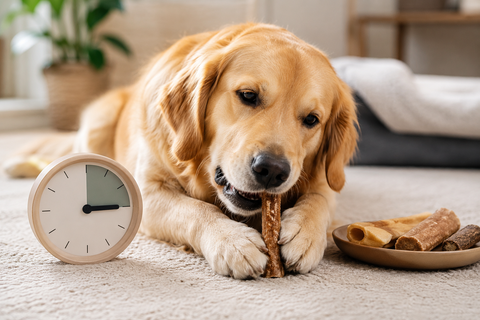 How Long Should a Dog Chew Each Day?