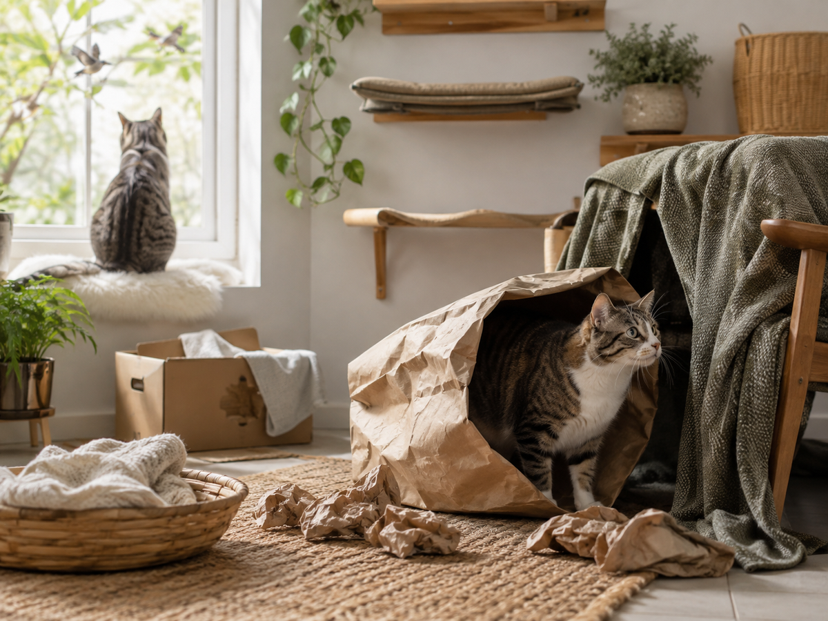 How to Enrich Your Cat's Life Without Buying More Toys