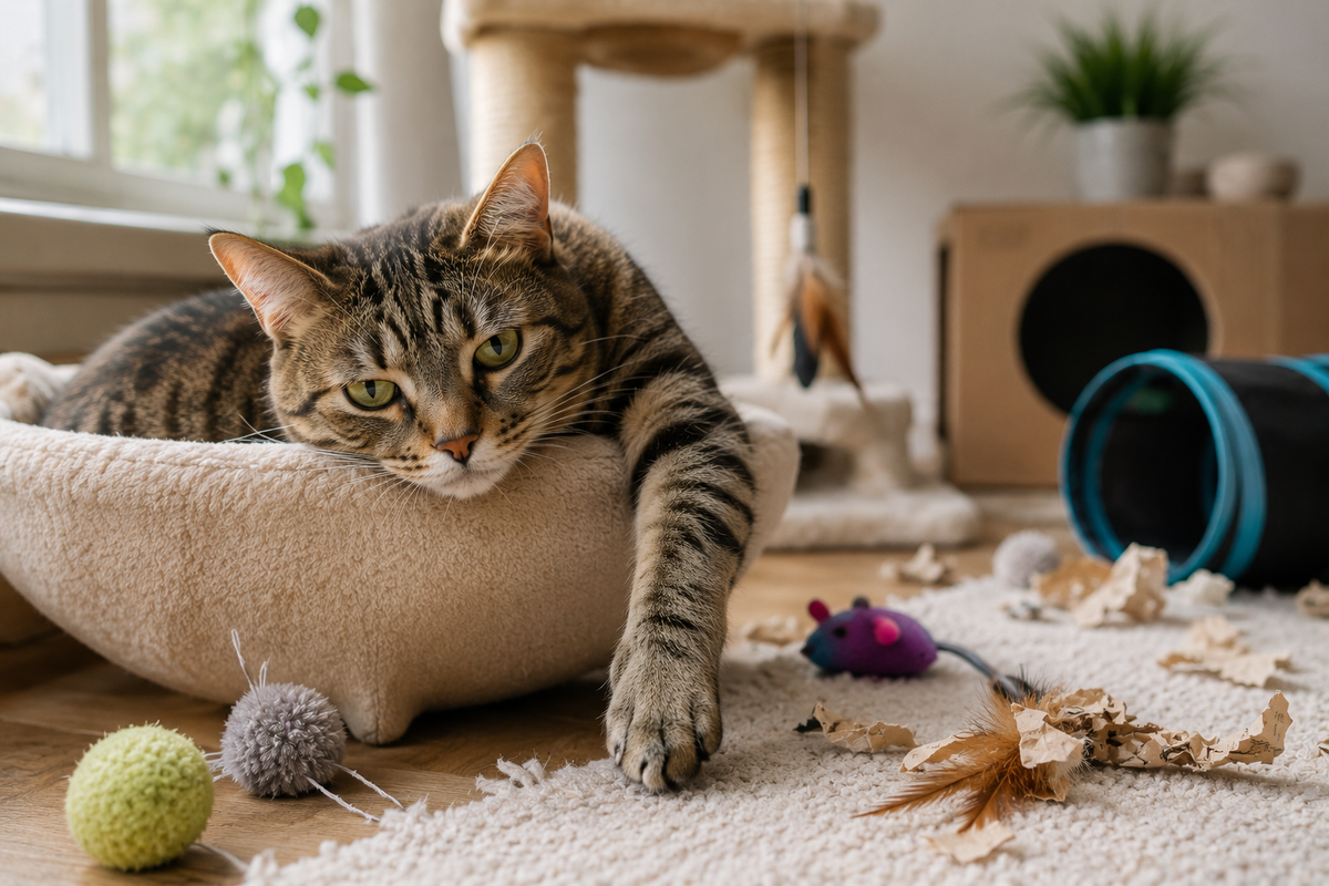 Is Your Indoor Cat Bored? 9 Signs You Might Be Missing