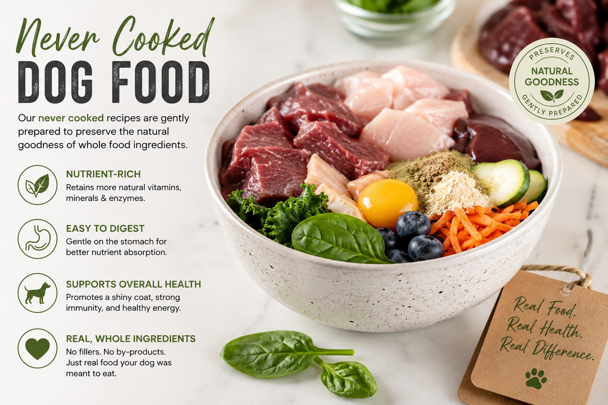 Meaning of Never Cooked