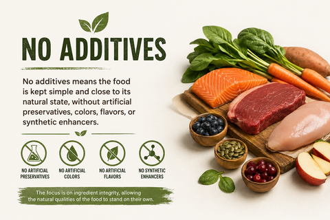 Meaning of No Additives