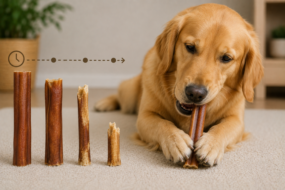 How Long Do Bully Sticks Last? What Determines Chew Time?