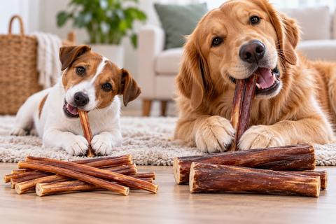 Thin vs. Thick Bully Sticks: Which Is Right for Your Dog?