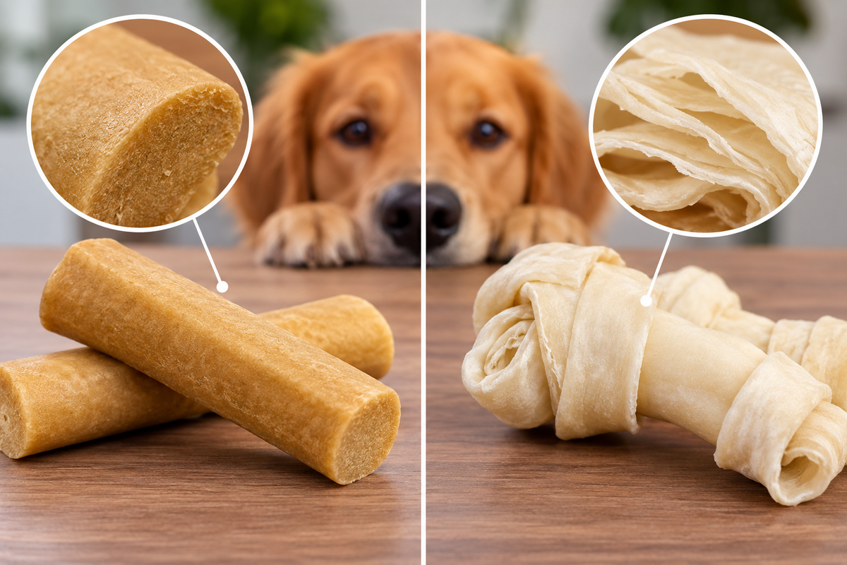 What Is Compressed Rawhide? How It's Different From Traditional Rawhide