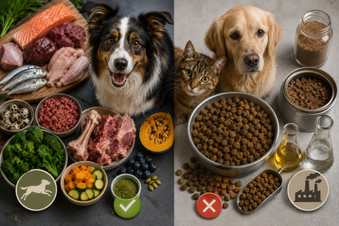 What Makes a Species-Appropriate Diet Different from Traditional Pet Food?