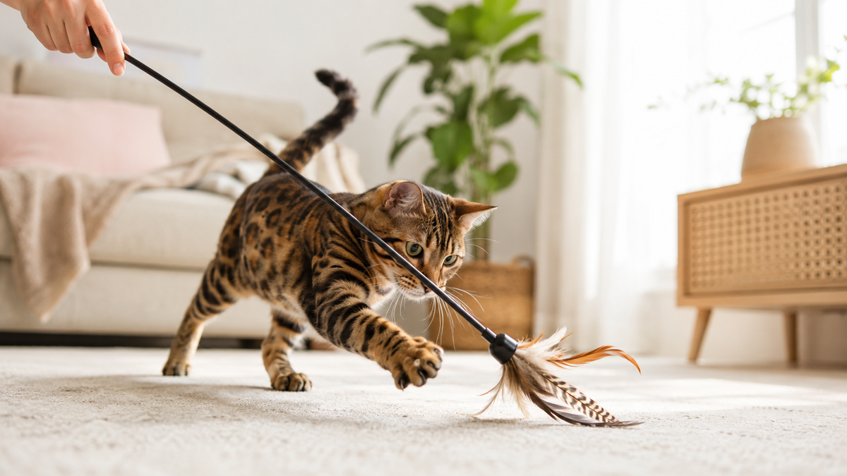 Why Cats Love Wand Toys—and How to Make Play More Engaging