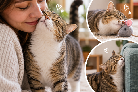 Why Cats Rub Their Faces on Toys, Furniture & People
