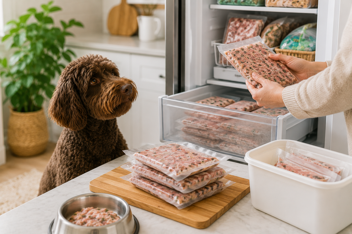 Raw Dog Food Storage Guide: How to Keep Food Fresh & Safe