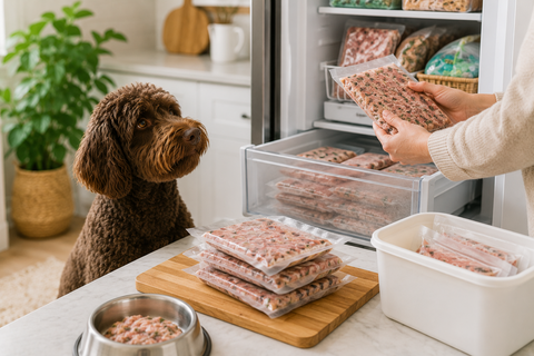 Raw Dog Food Storage Guide: How to Keep Food Fresh & Safe
