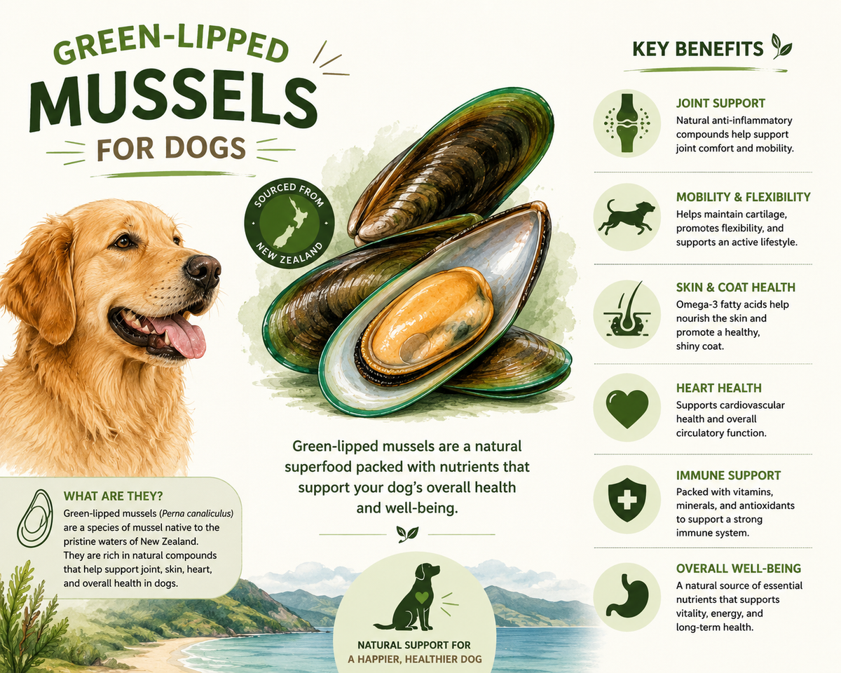 What are Green-Lipped Mussels?