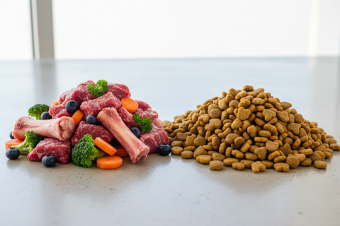 Frozen Raw vs Freeze-Dried Raw: What Actually Changes for Your Dog