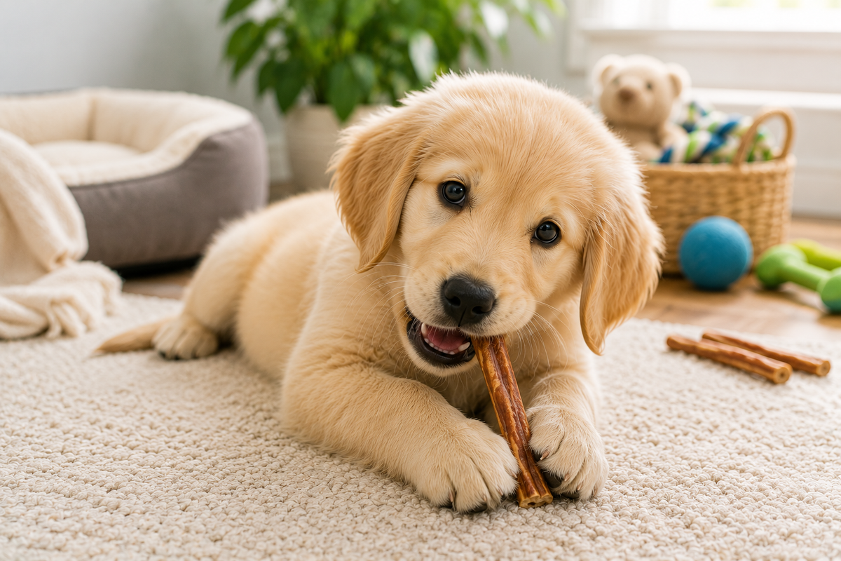 Are Bully Sticks Safe for Puppies? A Complete Guide for New Dog Owners