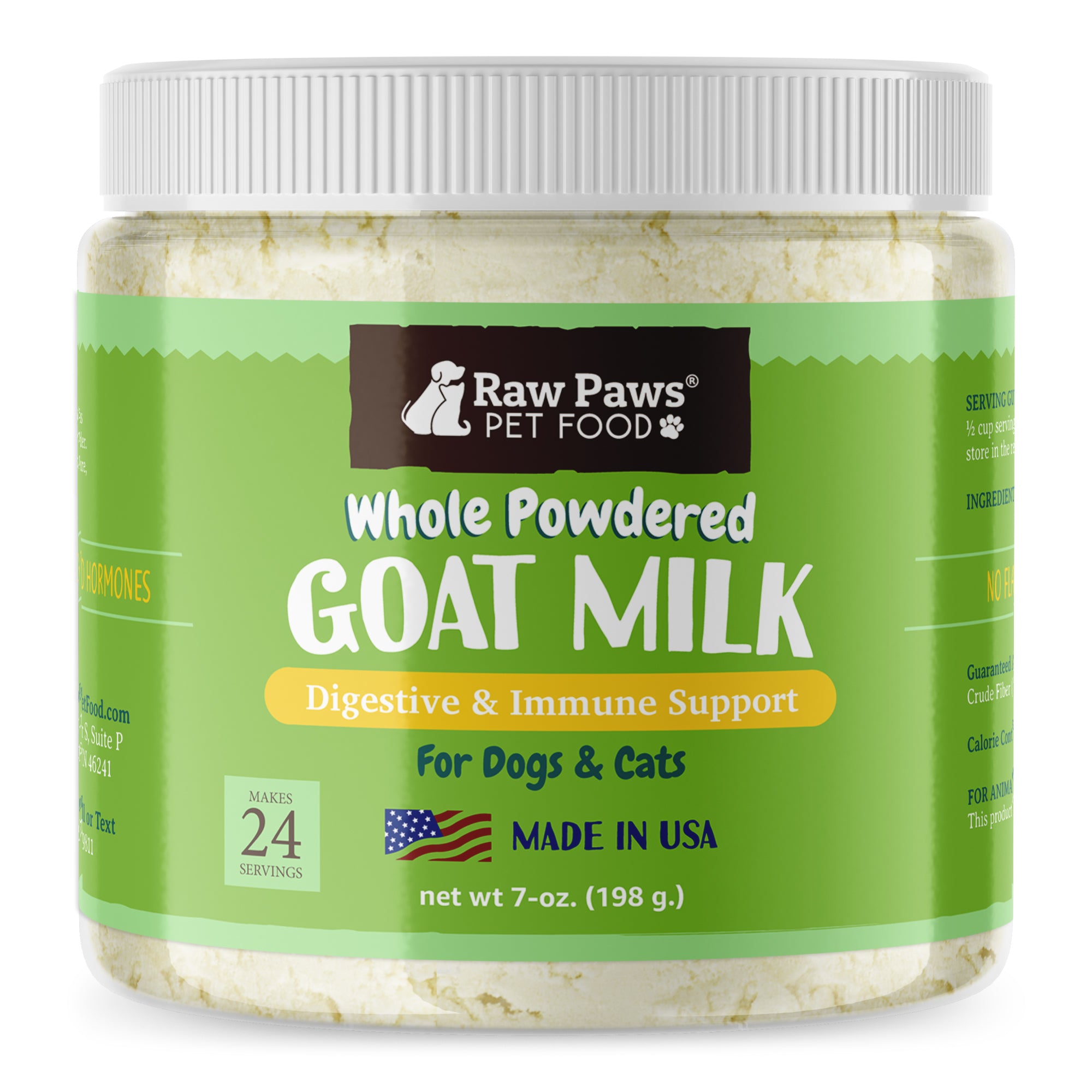 Goat Milk Supplement Powder Dogs & Cats
