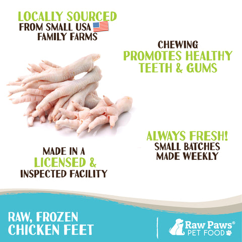 Chicken Feet for Dogs, 2-lb