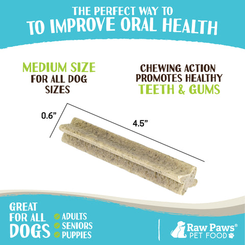 Dental Chews for Dogs, Mint Flavor - 26-oz