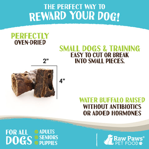 Water Buffalo Lung Treats for Dogs, 16-oz