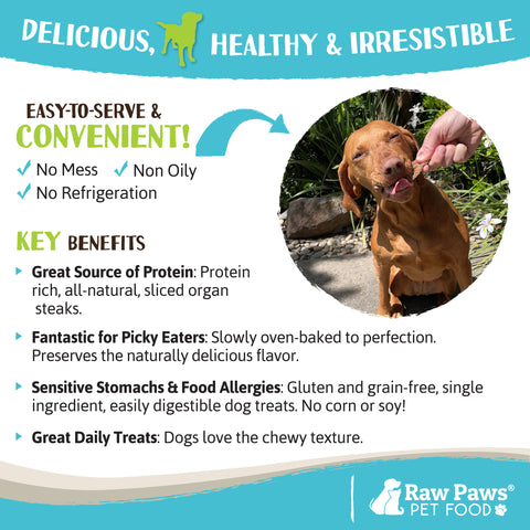 Water Buffalo Lung Treats for Dogs, 16-oz