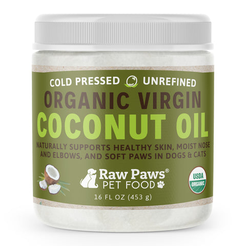 Organic Virgin Coconut Oil for Dogs & Cats