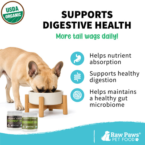 Organic Virgin Coconut Oil for Dogs & Cats