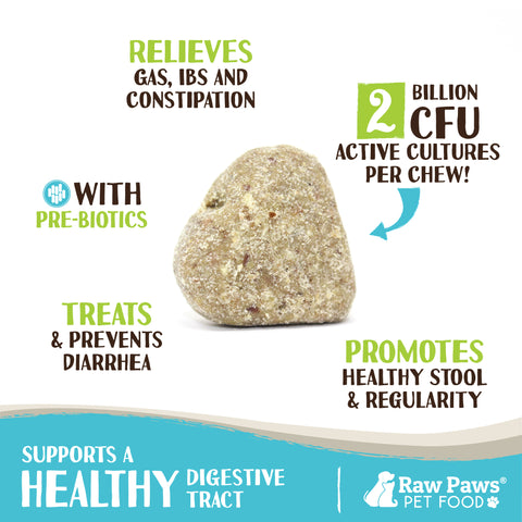 Probiotic & Prebiotic Treats for Dogs, 10-oz