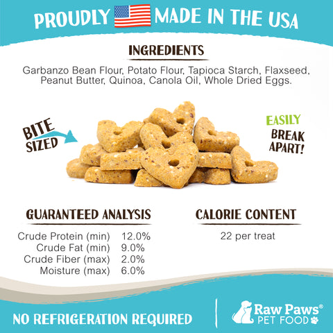 Grain-Free Biscuits for Dogs - Peanut Butter Recipe, 10-oz